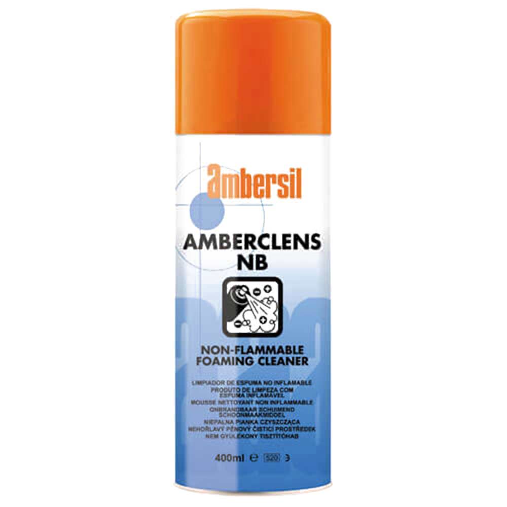 Image of Ambersil Amberclens Anti-Static Foaming Cleaner Aerosol 400ml