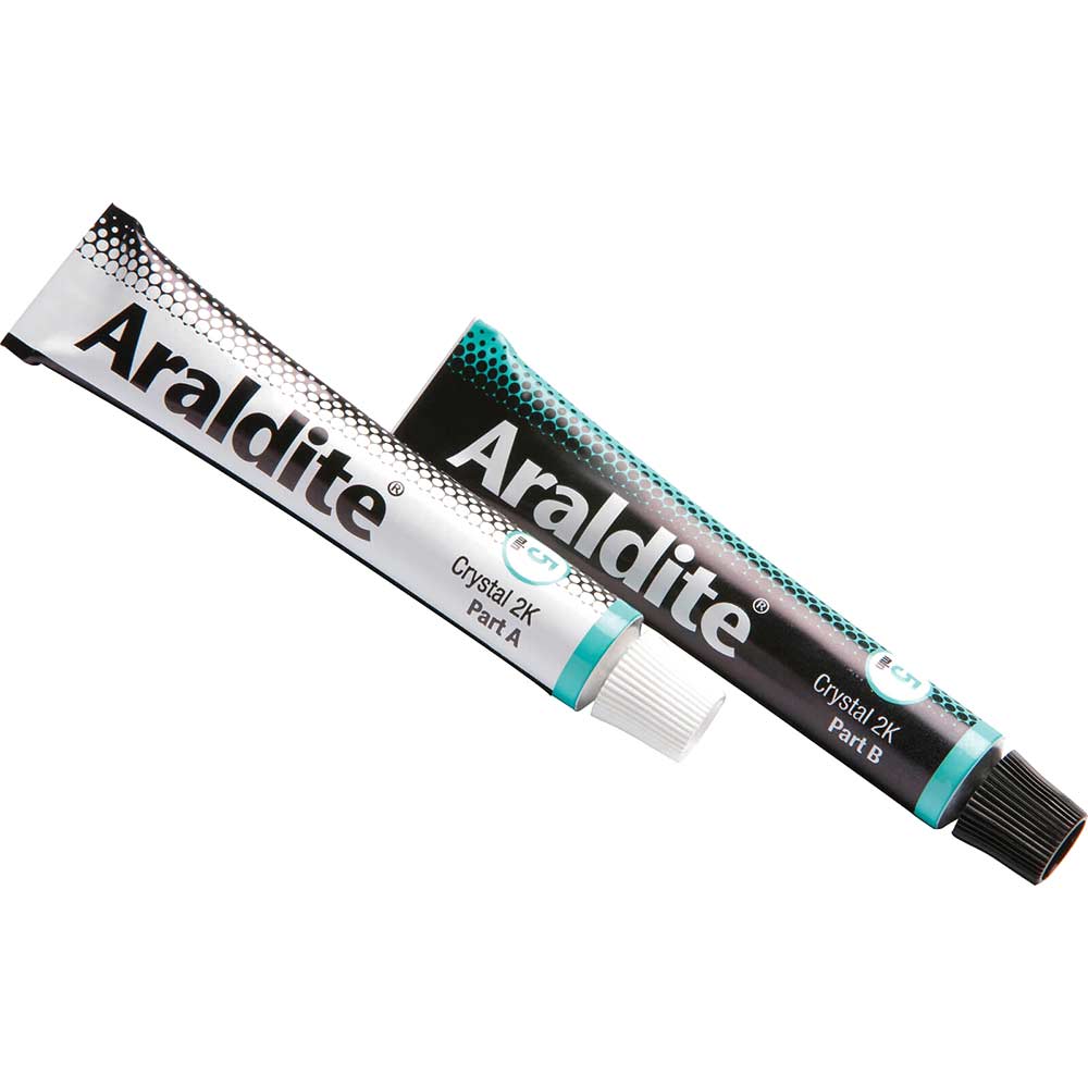 Image of Araldite Crystal Tubes 15ml Pack of 2