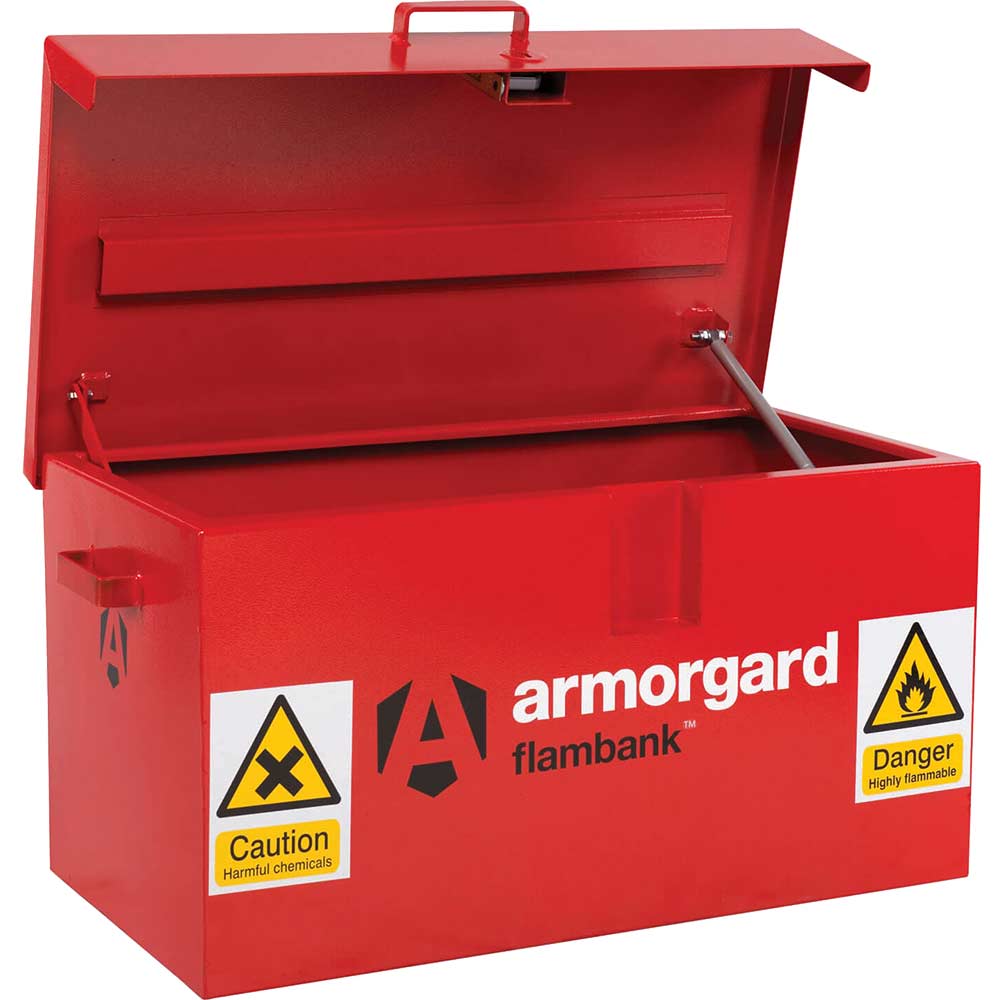 Image of Armogard Flambank Chemical & Flammables Storage Chest 96.5cm x 54cm x 47.5cm