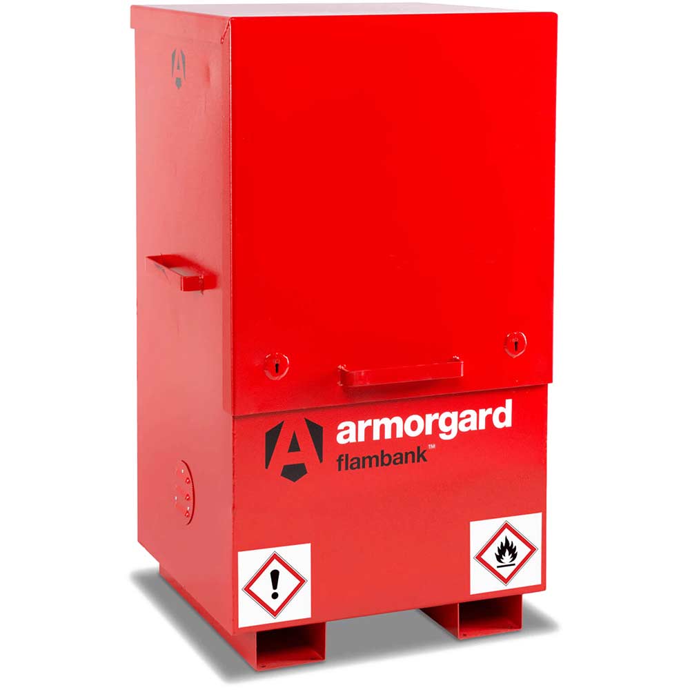 Armogard Flambank Chemical amp Flammables Storage Chest 76cm x 675cm x 1275cm