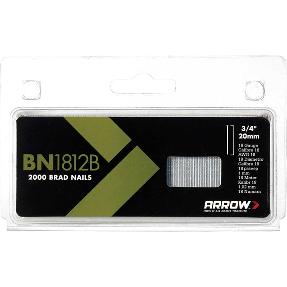 Arrow Brown Head Brad/Nails (2000) 20mm