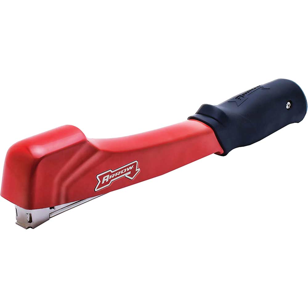 Image of Arrow HT50I Heavy Duty Hammer Staple Tacker Red