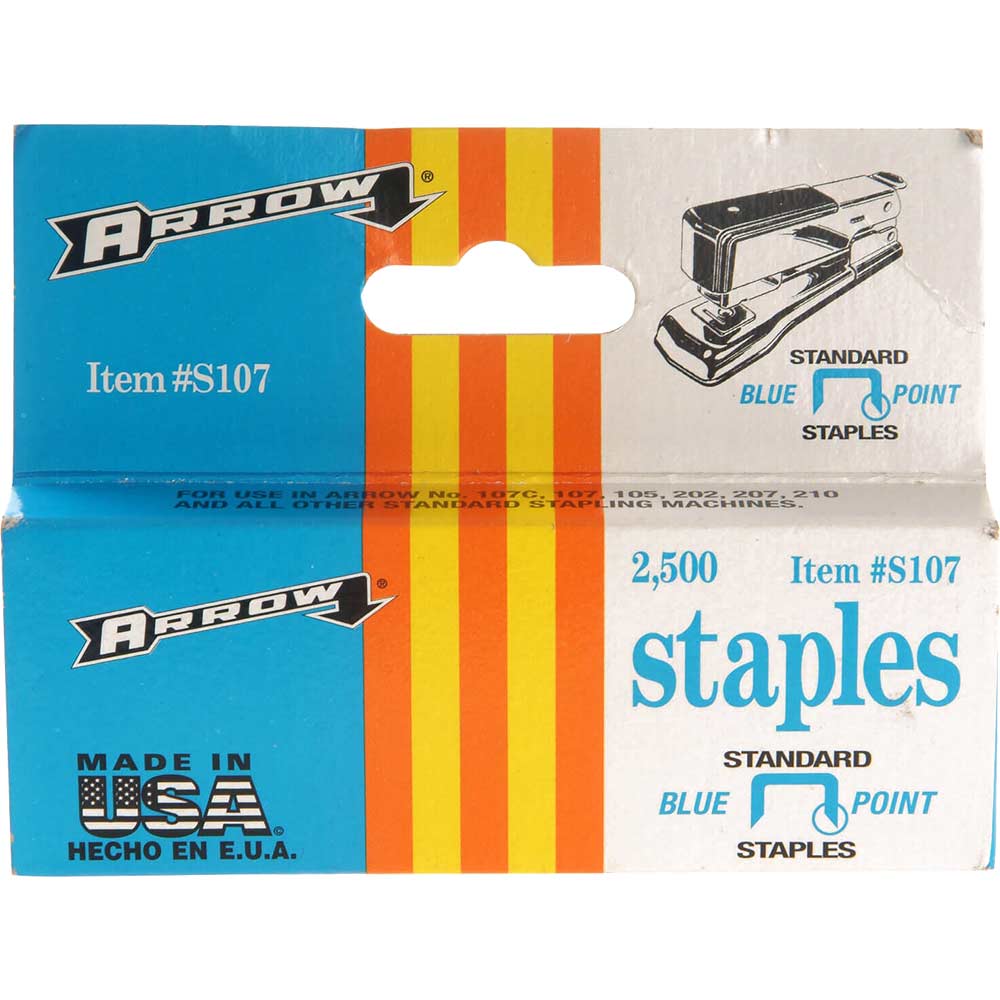 Arrow S107 Staples Pack of 2500