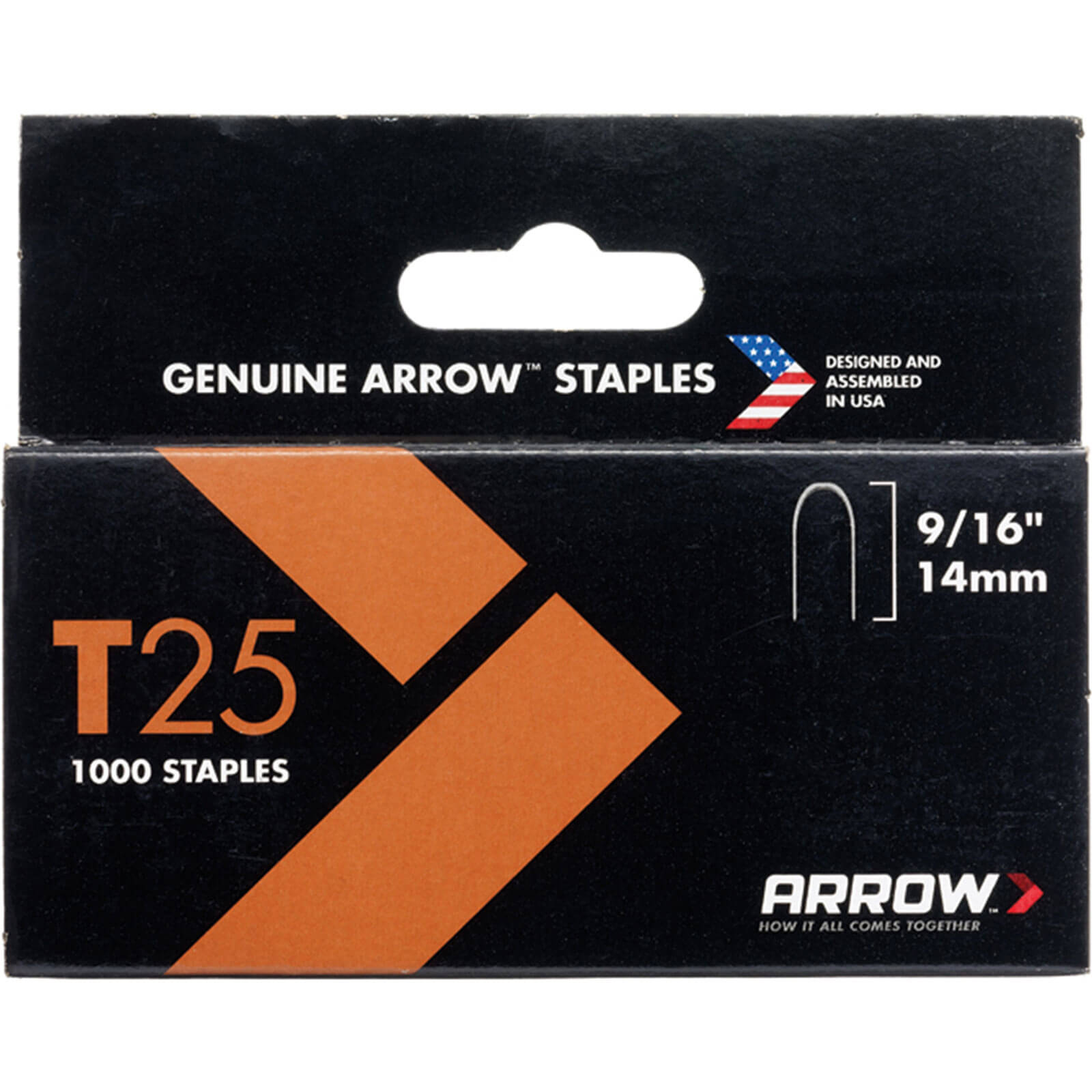 Arrow T25 Staples Pack of 5000 9/16"
