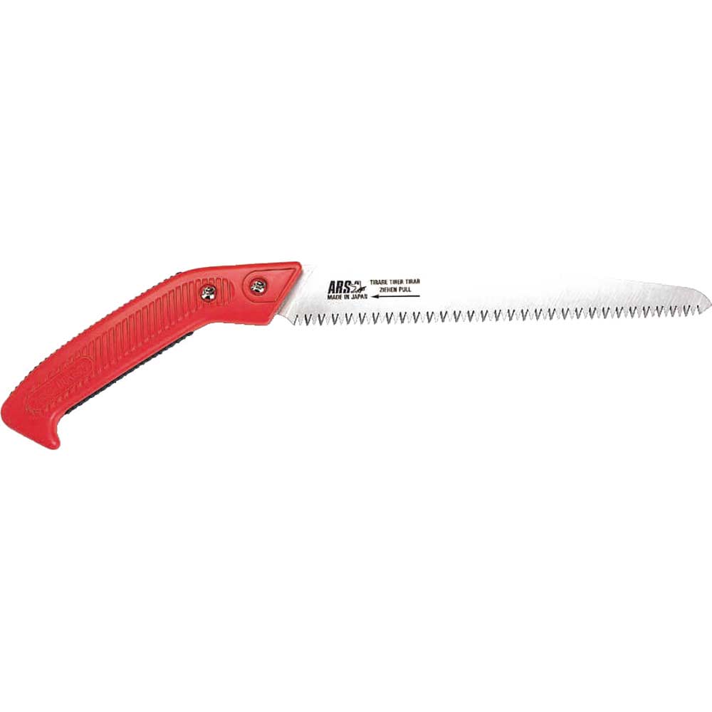 Image of ARS DUKE-25 Pruning Saw with Rubber Grip Handle, Sheath & 250mm Turbocut Straight Blade Overall 420mm Long