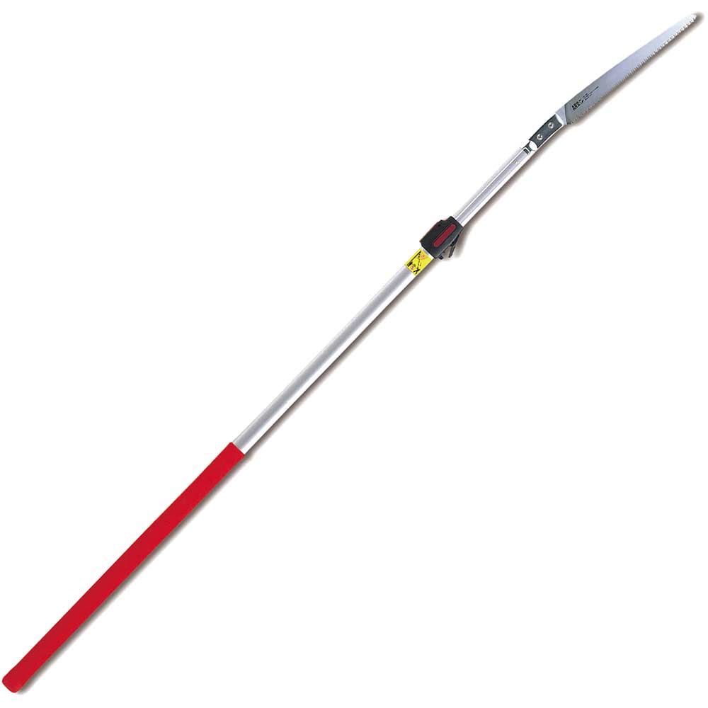 Image of ARS EXW-2.7 Telescopic Pruning Pole Saw with 300mm Turbocut Straight Blade 1.8 - 2.7 Metres Long