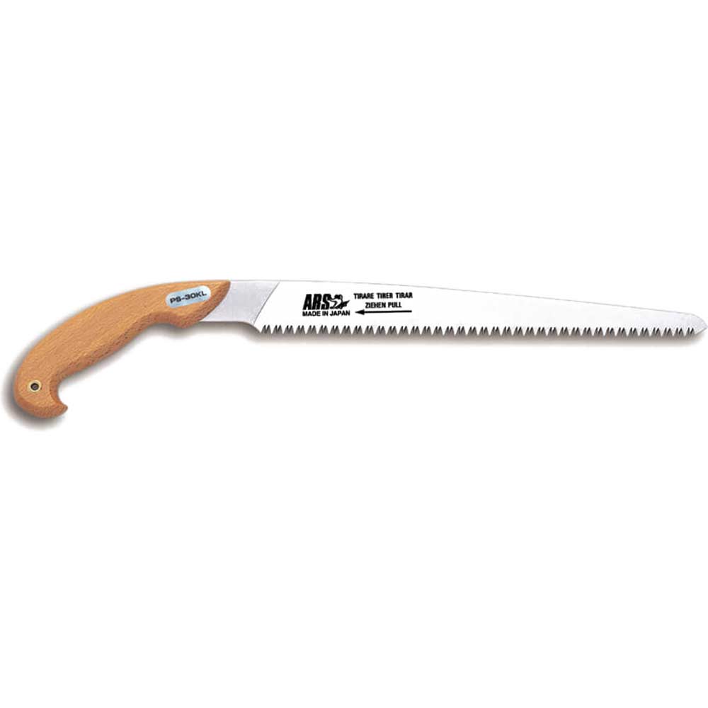 ARS Wood Grip Pruning Saw Straight Blade 4mm Pitch 300mm