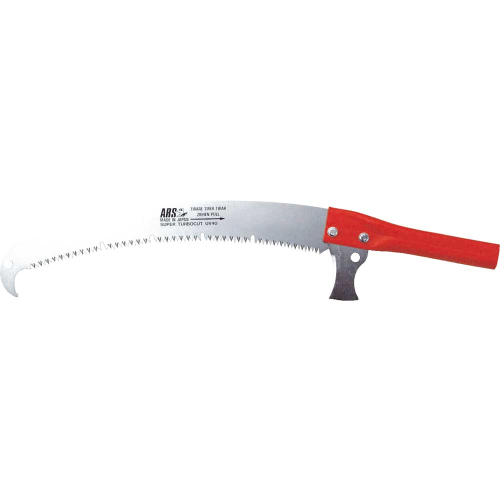 Image of ARS UV-40 Super Turbocut Curved 400mm Pole Saw Blade Head with Sheath for EXP Poles