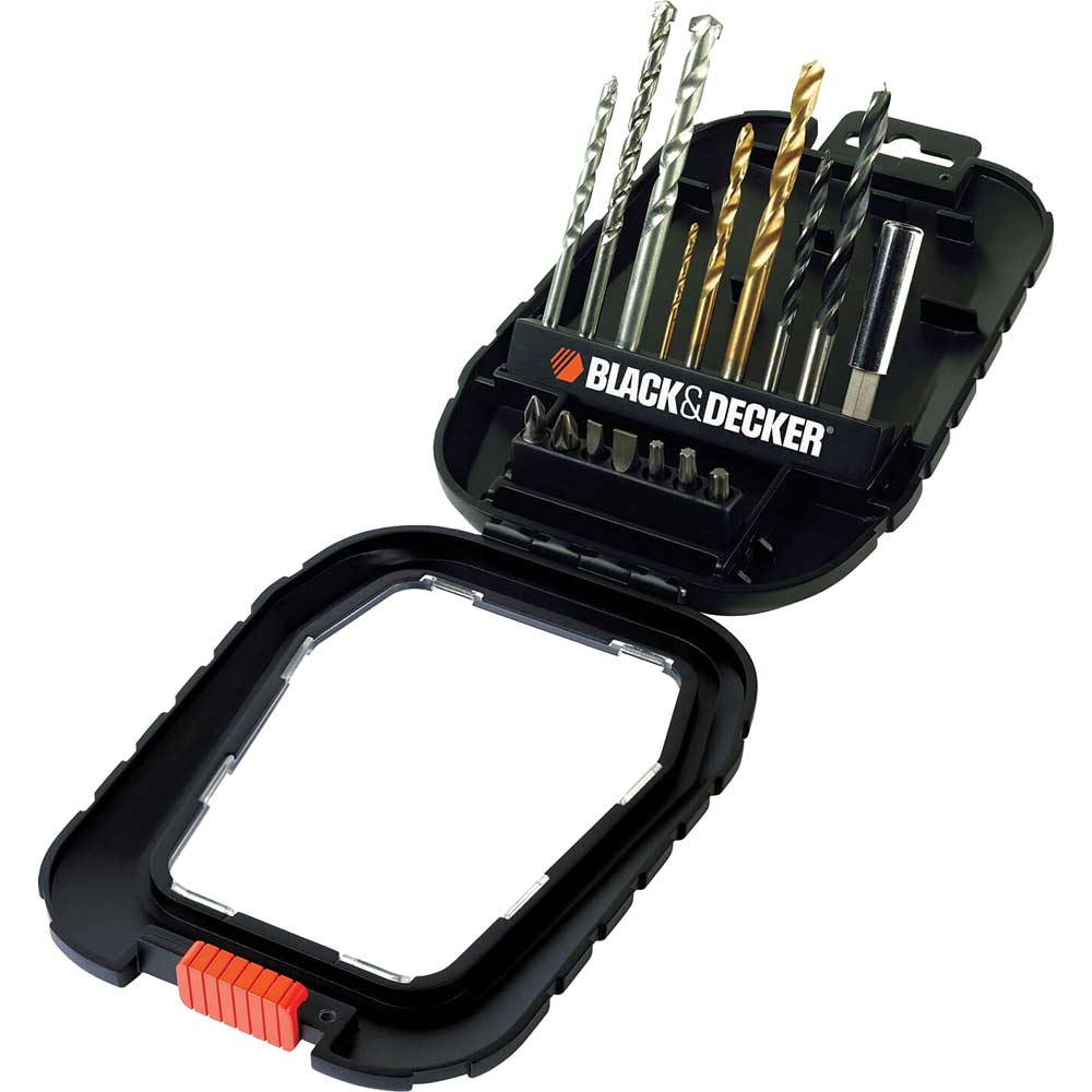 Black & Decker 16 Piece Family Drill Bit & Accessory Set