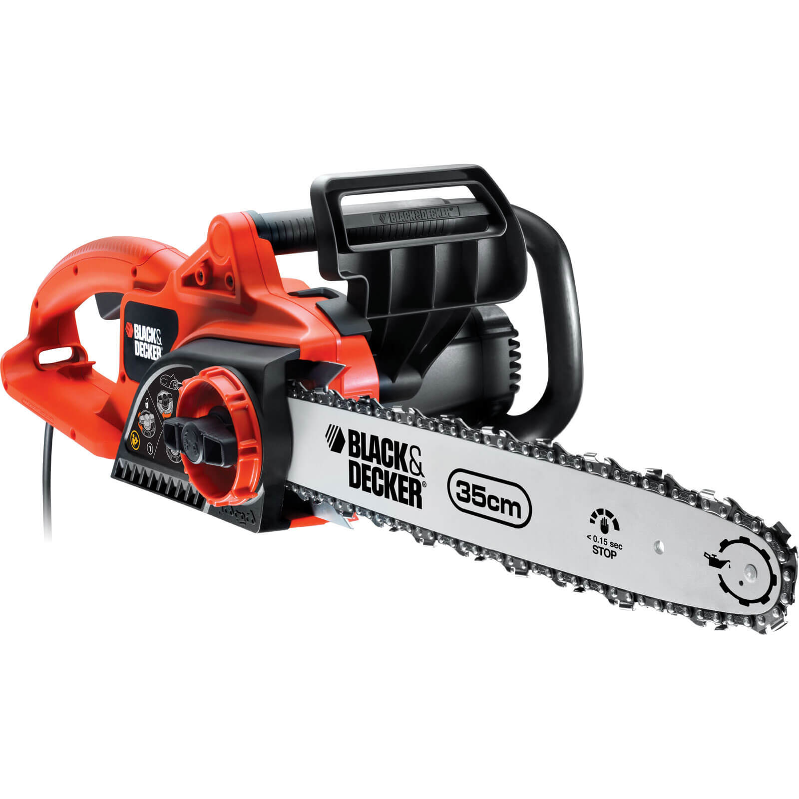 Black & Decker GK1935T Electric Chain Saw 350mm Bar Length 1850w 240v