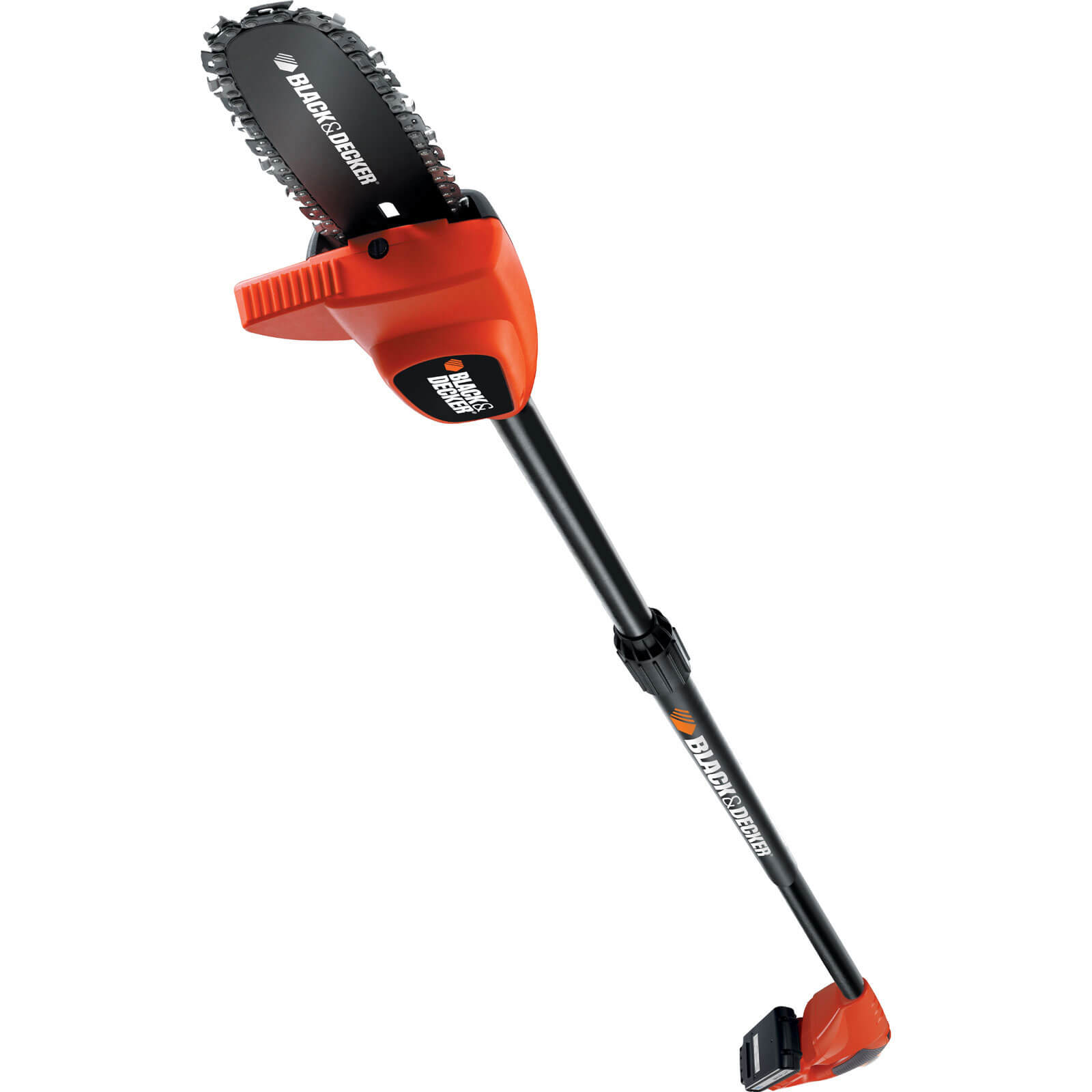 Black & Decker GPC1820L 18v Cordless Pole Tree Pruner with 1 Lithium Ion Battery 1.5ah