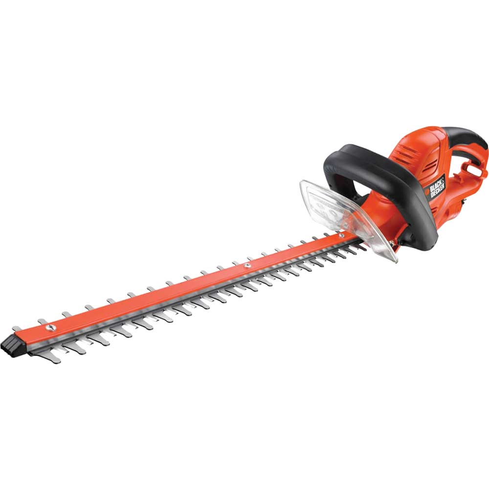 Black & Decker GT5055 Hedge Trimmer 550mm Blade Length 500w 240v Plus FREE Safety Glasses Worth £7.95