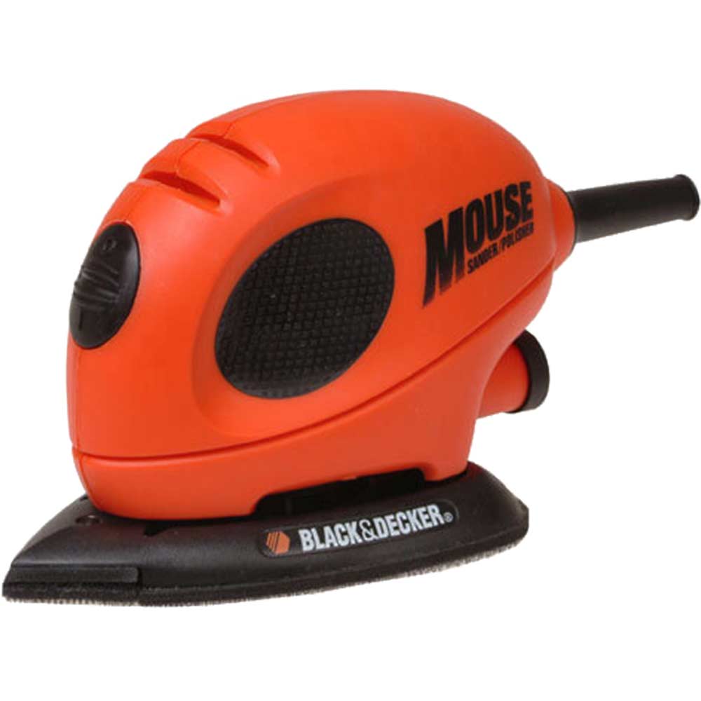 Image of Black & Decker KA161BC Mouse Sander + Sanding Sheets 55w 240v