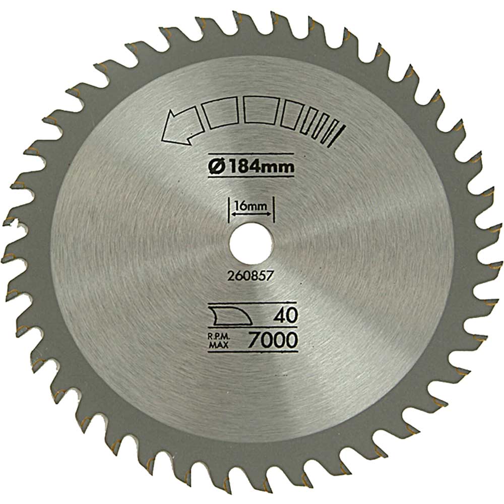 Black & Decker X13025 Xcut Circular Saw Blade 184X16X40T