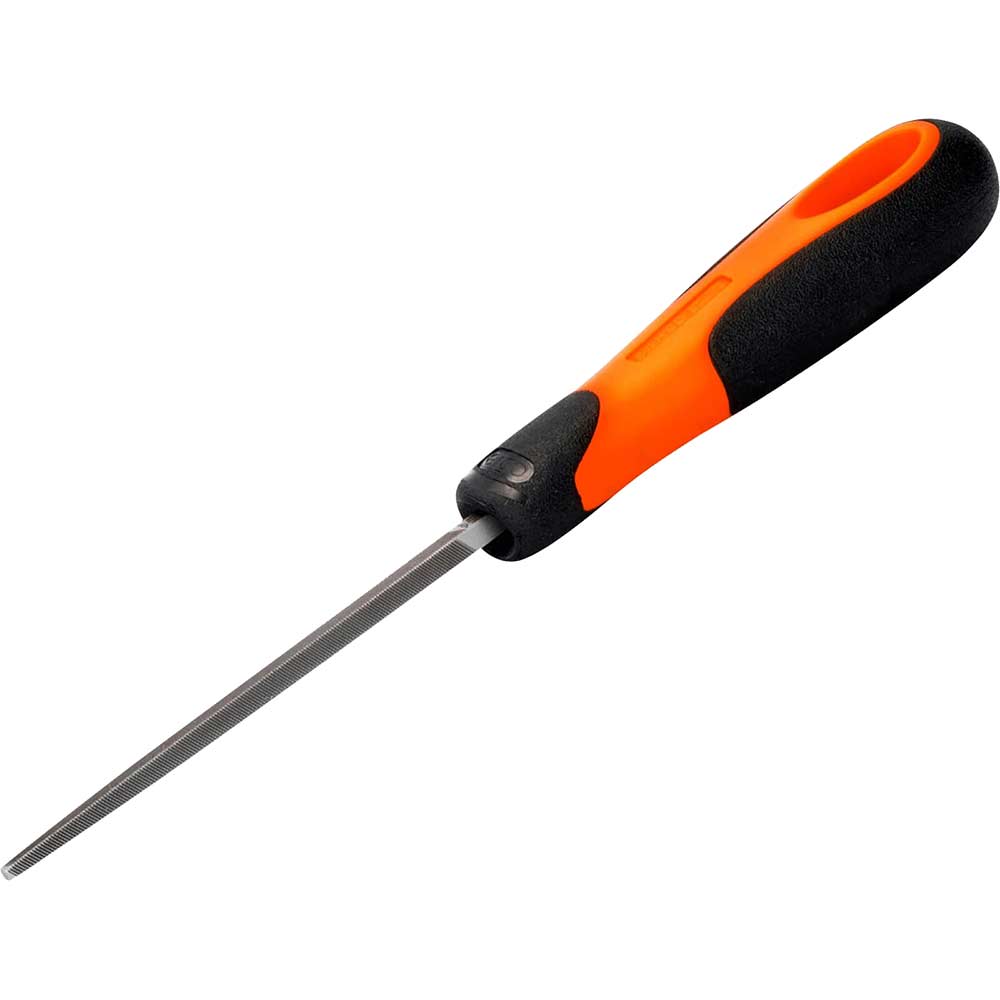 Image of Bahco 150mm Second Cut Square File & Handle