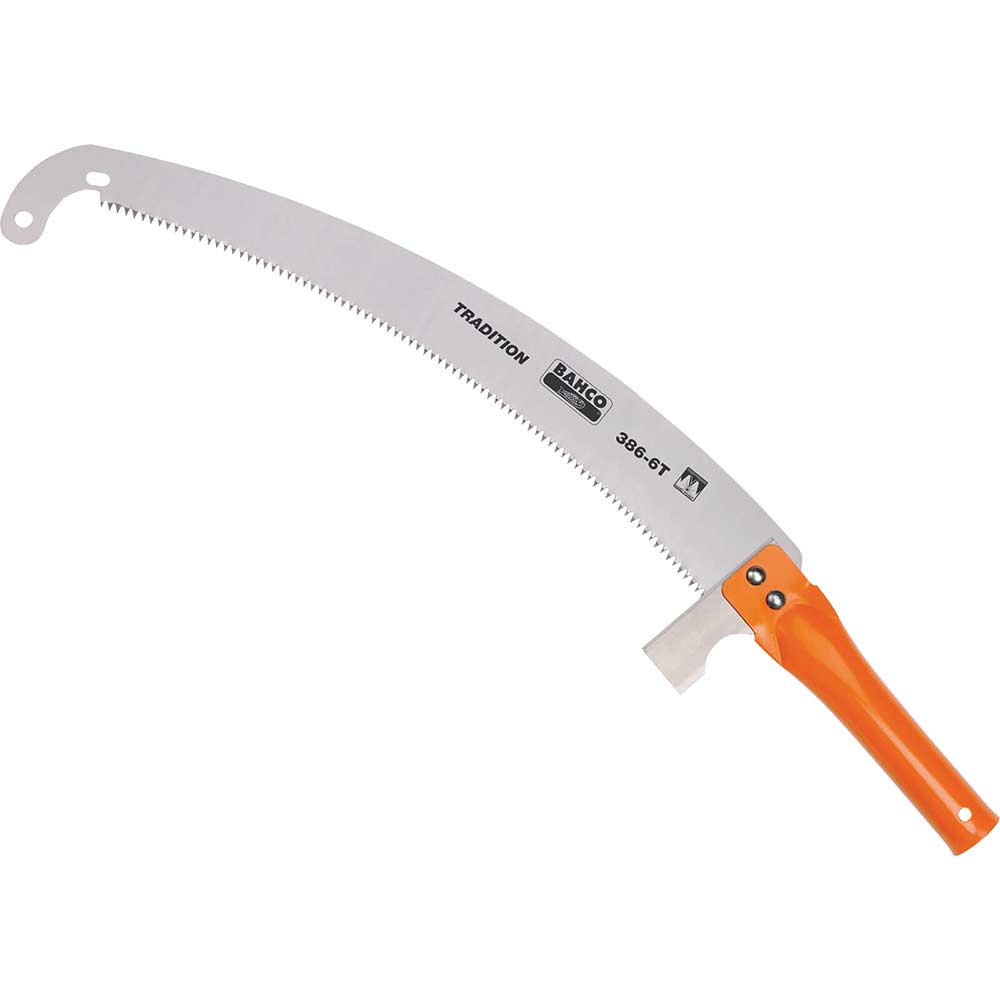 Bahco Pruning Saw 6tpi Hook Blade 360mm Can be used with 25mm Poles