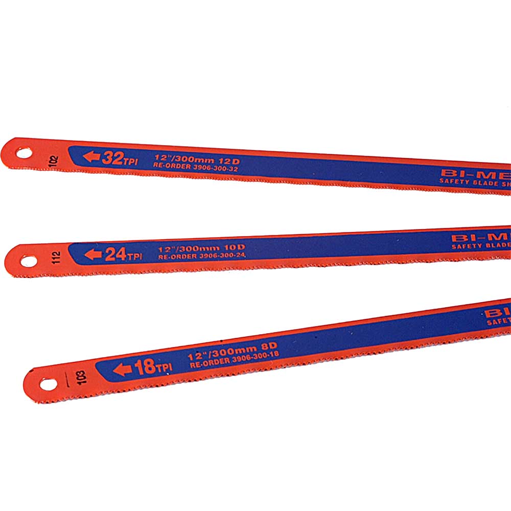 Bahco Sandflex Hacksaw Blades 12" Assorted Pack 3
