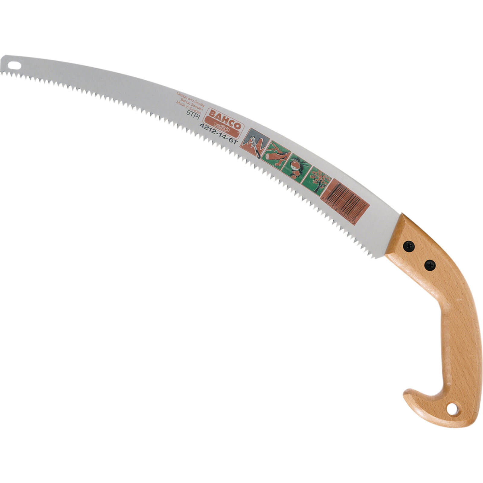 Bahco Pruning Saw 360mm For Dry & Hard Wood