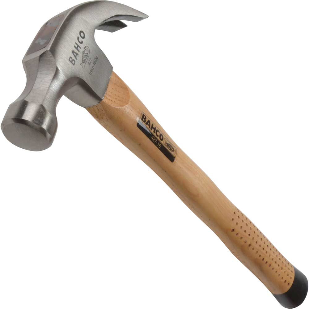 Bahco Claw Hammer Hickory Handle 16oz