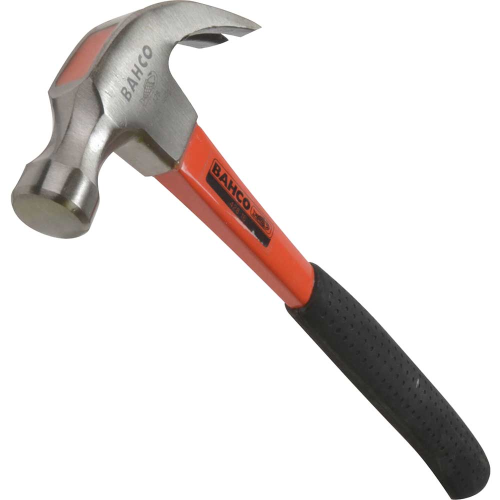 Bahco Claw Hammer Glass Fibre Handle 16oz