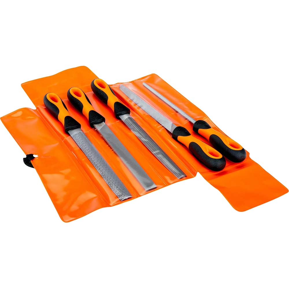 Bahco 5 Piece Engineers File Set 8"