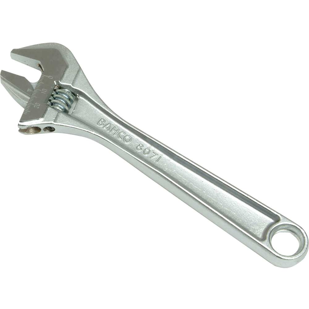 Bahco 8073C Chrome Adjustable Spanner 12"