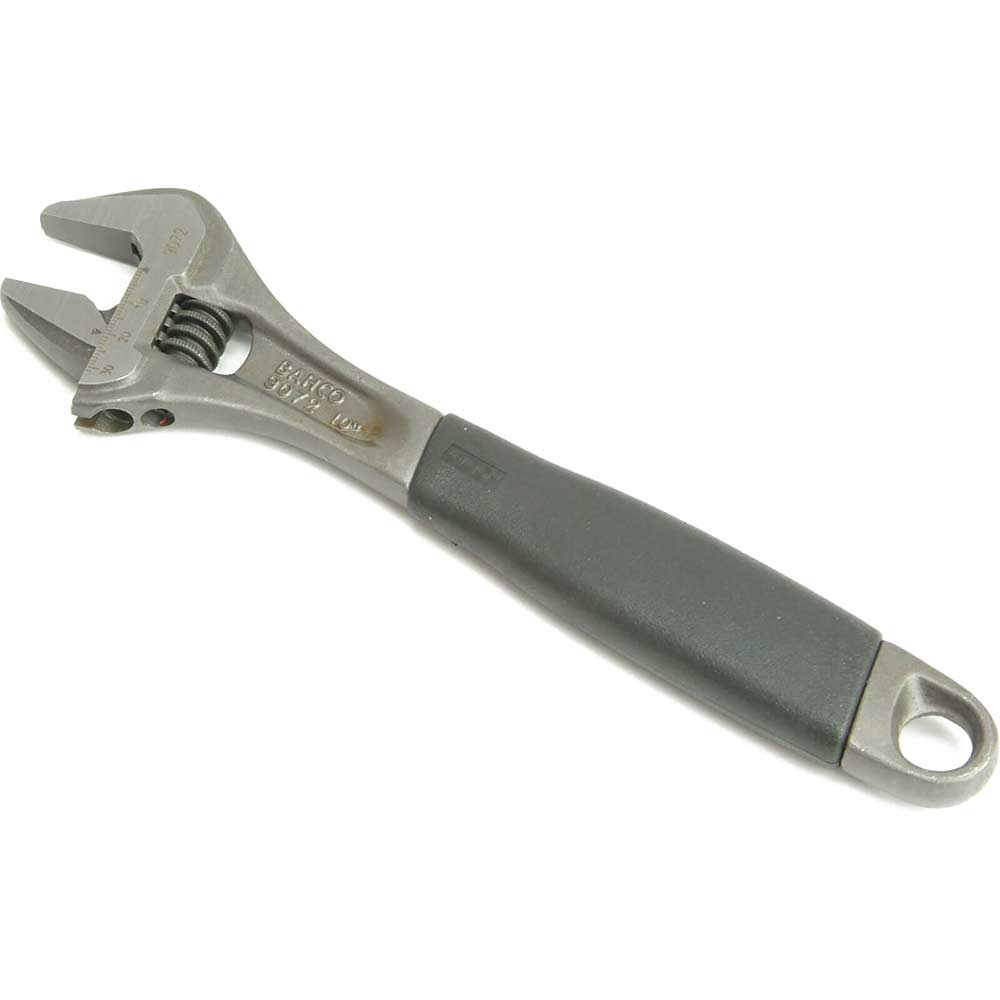 Image of Bahco 9072 Black Ergo Adjustable Spanner 10&quot;