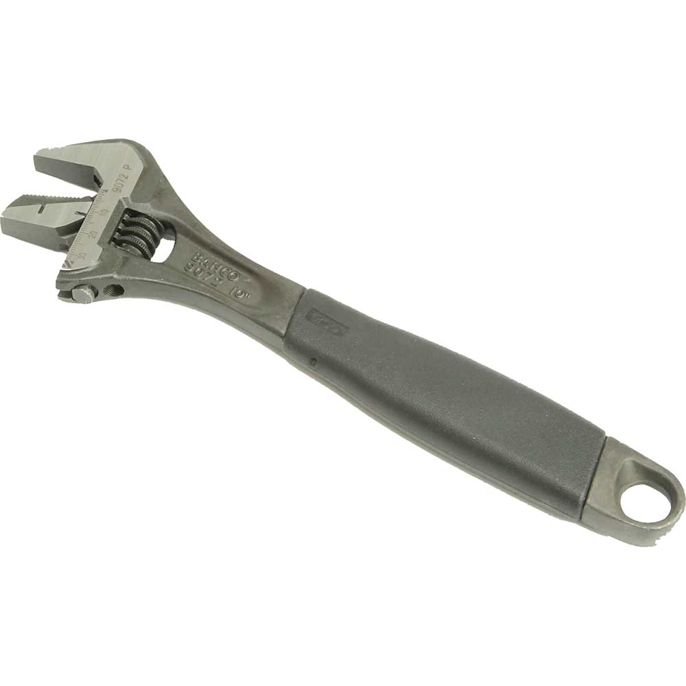 Image of Bahco 9070P Black Ergo Adjustable Spanner 6&quot; Rev Jaw