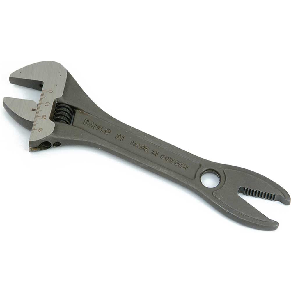 Bahco 31 Black Adjustable Spanner 8"