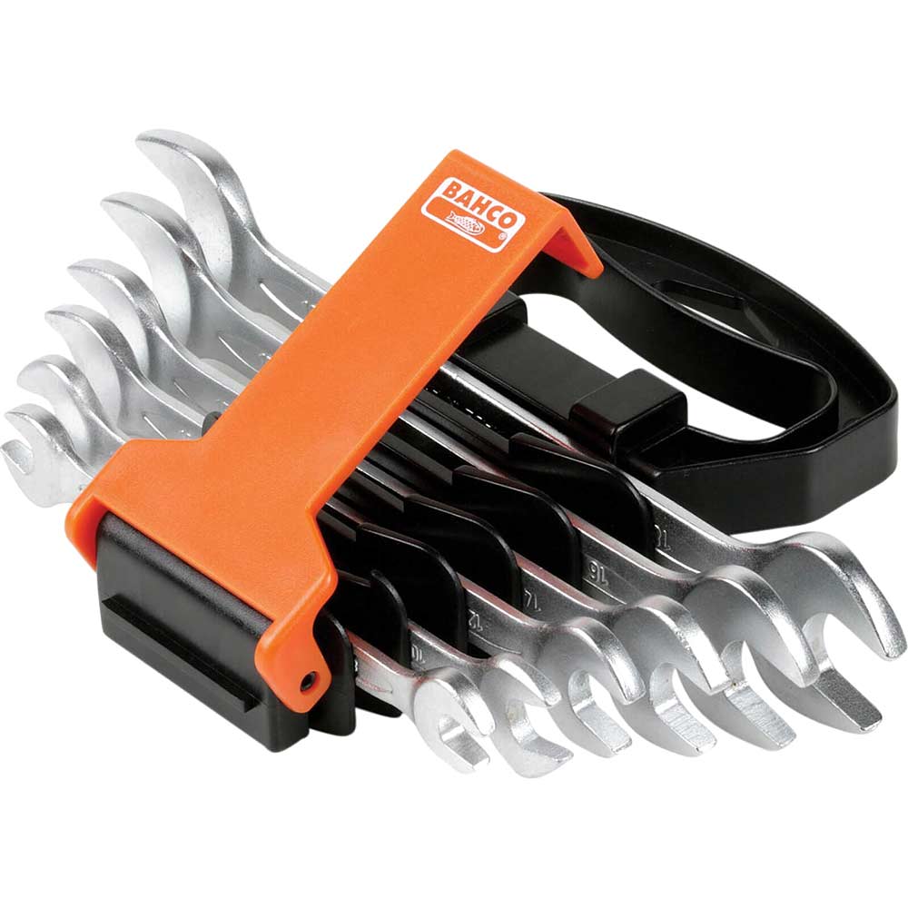 Image of Bahco 6 Piece Double Open Ended Spanner Set S10/Sh6