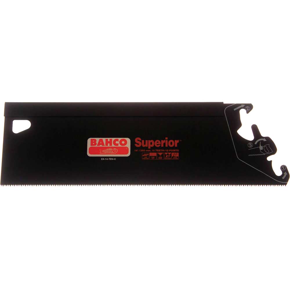 Bahco Ergo Handsaw System Tenon Superior Blade 14"