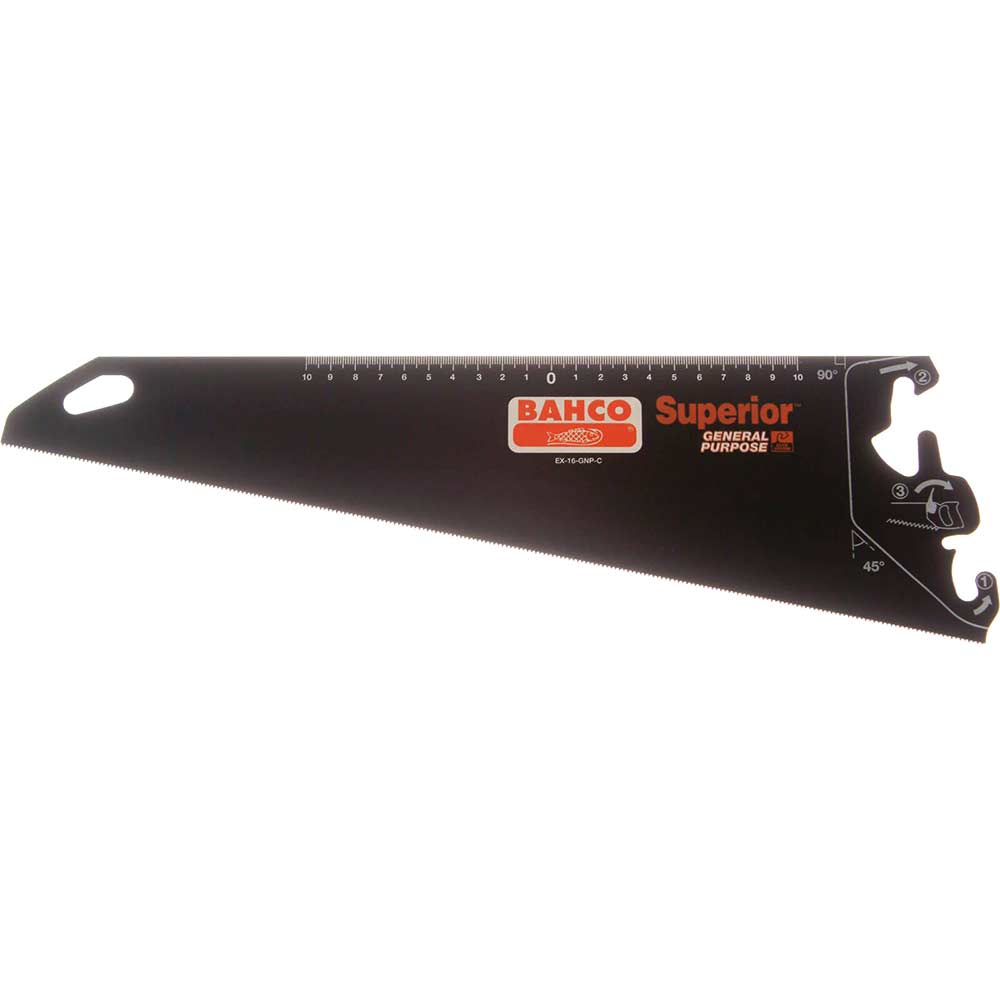 Image of Bahco Ergo Hand Saw System General Purpose Superior Blade 16&quot;