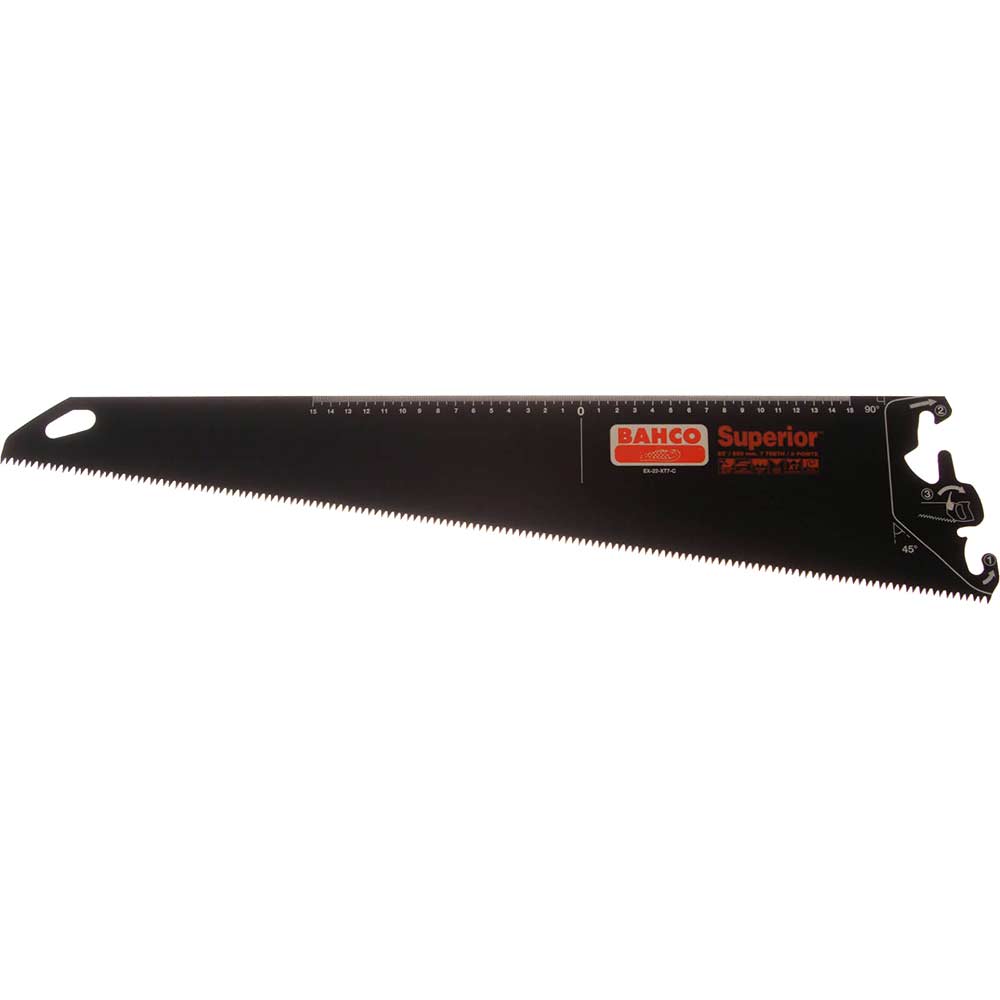 Image of Bahco Ergo Hand Saw System Medium Superior Blade 22&quot;