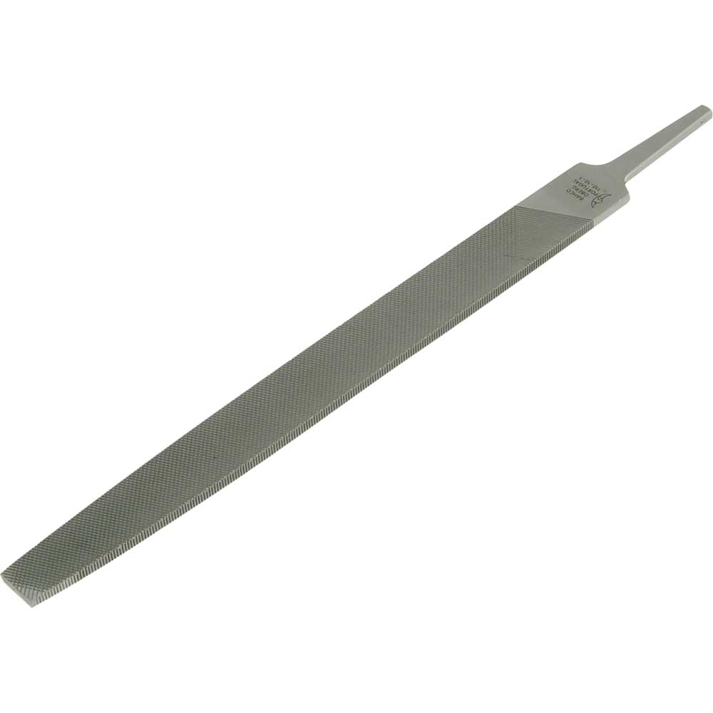 Bahco Flat Smooth Cut File 10"