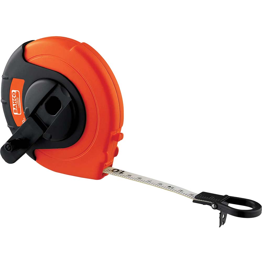 Image of Bahco Fibre Glass Tape 10 Metre / 32 feet Long Tape Measure