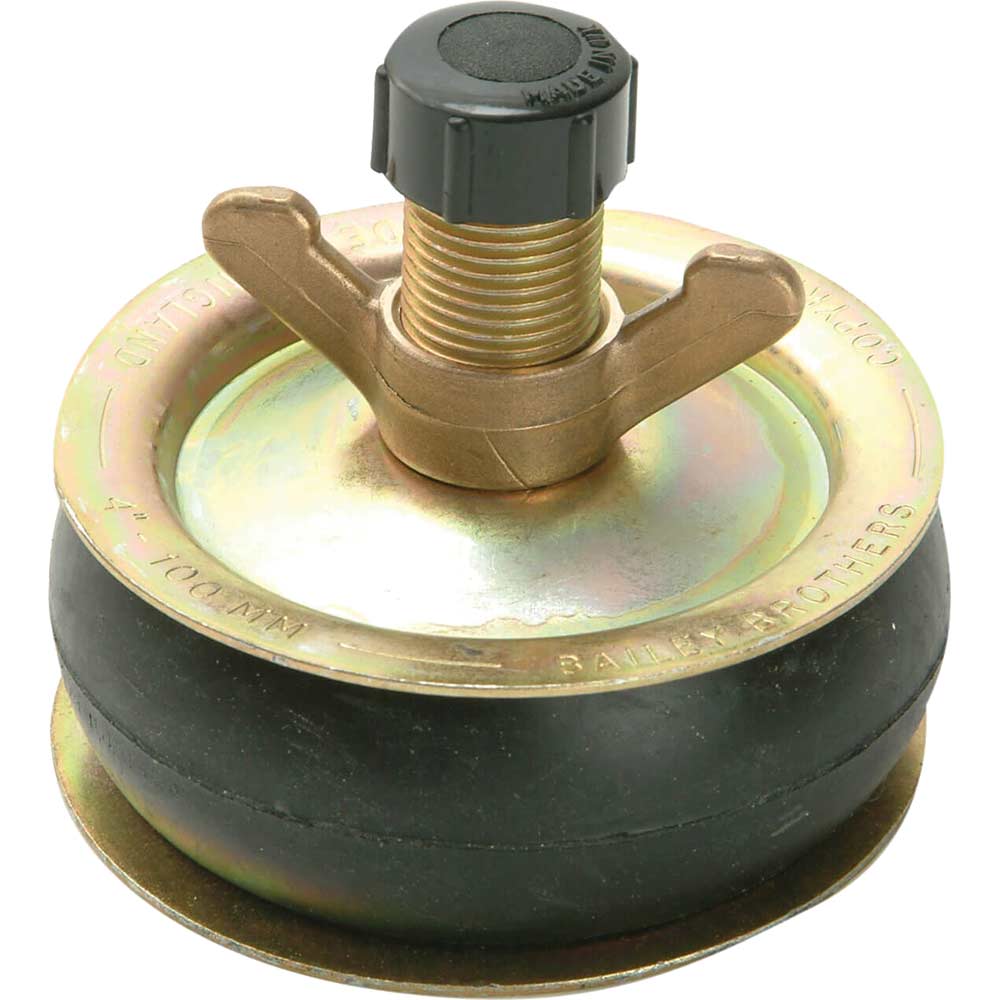 Bailey 1960 Drain Test Plug 4" Plastic Cap