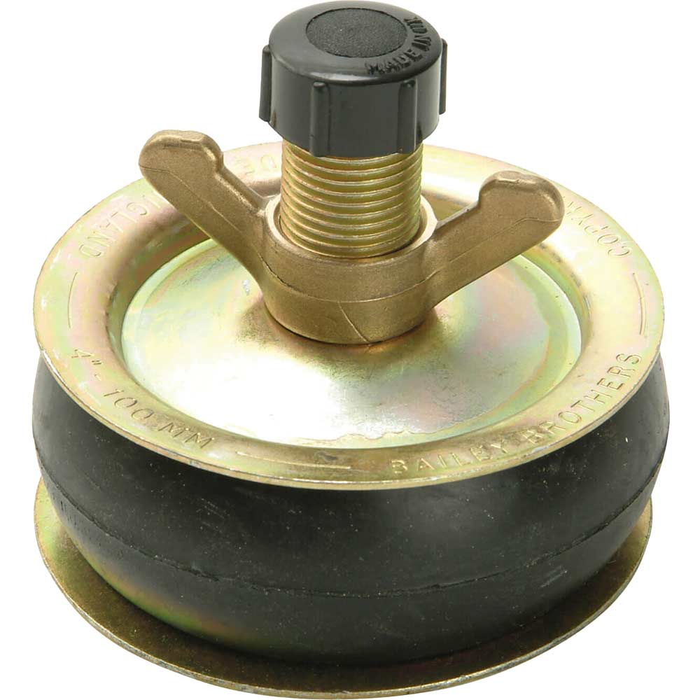 Bailey 1961 Drain Test Plug 6" Plastic Cap