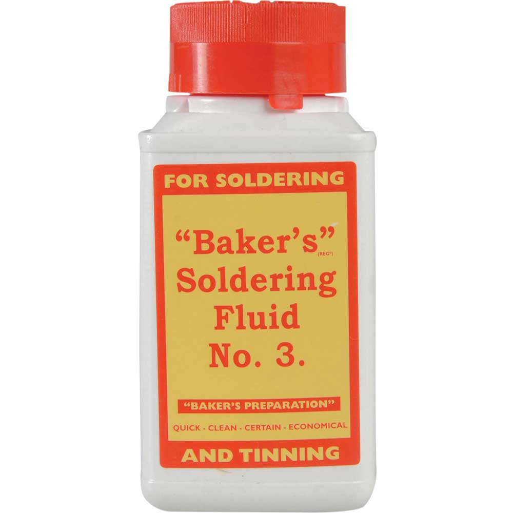 Bakers No.3 Soldering Fluid 125Ml