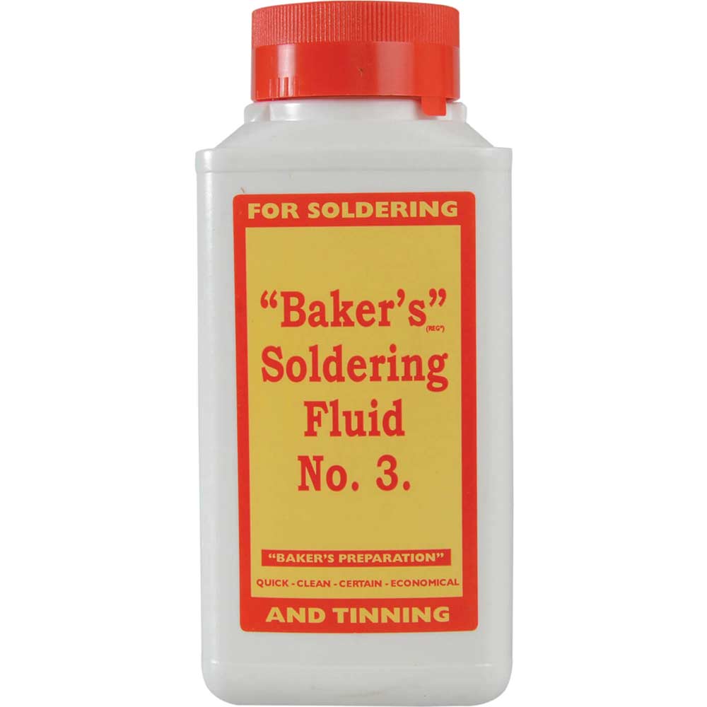 Bakers No.3 Soldering Fluid 250Ml