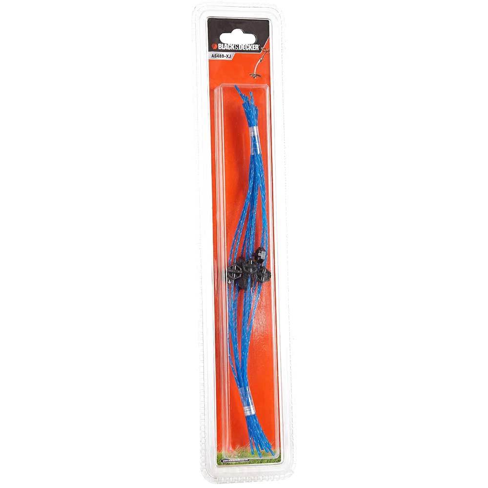 Image of Black & Decker A6489 Replacement HDL x 10 Insert Line for GL7033, GL8033 & GL9035 Grass Trimmers
