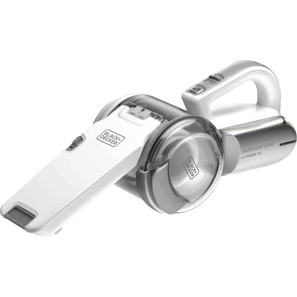 Image of Black & Decker PV1820L 18v Cordless Pivoting Hand Held Dustbuster with Integral Lithium Ion Battery