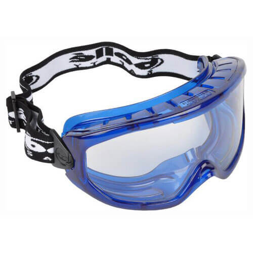 Bolle Blast BLEPSI Polycarbonate Clear Sealed Safety Goggles