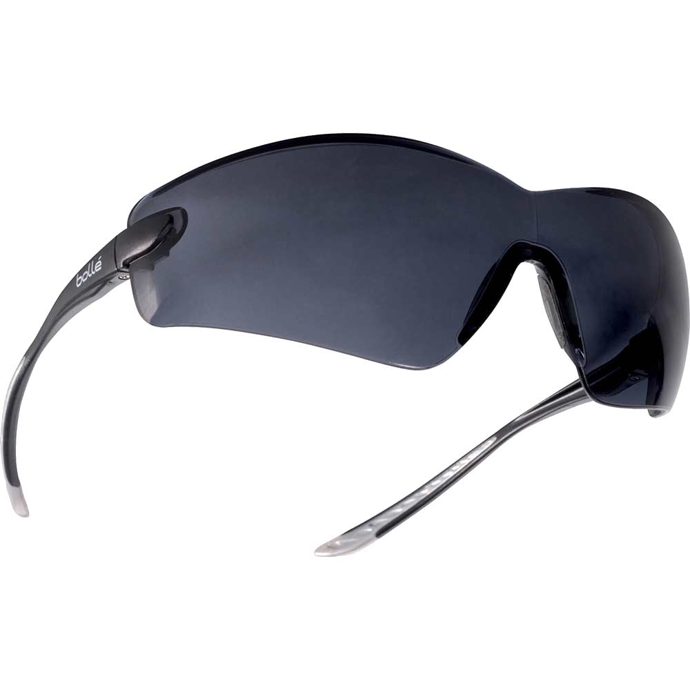 Image of Bolle Cobra COBPSF Anti Scratch & Anti Fog Smoke Safety Glasses with Strap