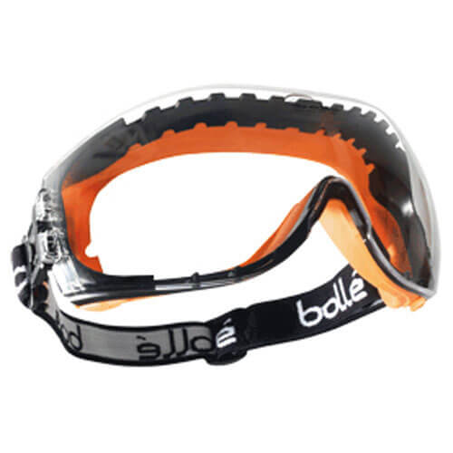 Bolle Pilot PILOPSI Polycarbonate Clear Safety Goggles