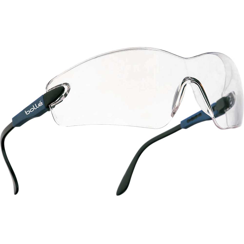 Image of Bolle Viper VIPCI Anti Scratch Adjustable Temples Clear Safety Glasses