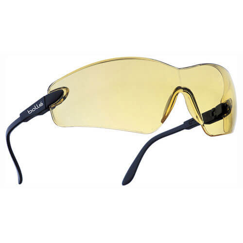 Bolle Viper VIPPSJ Polycarbonate Yellow Safety Glasses