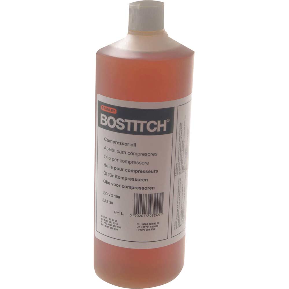 Stanley Bostitch Compressor Oil x 1Ltr