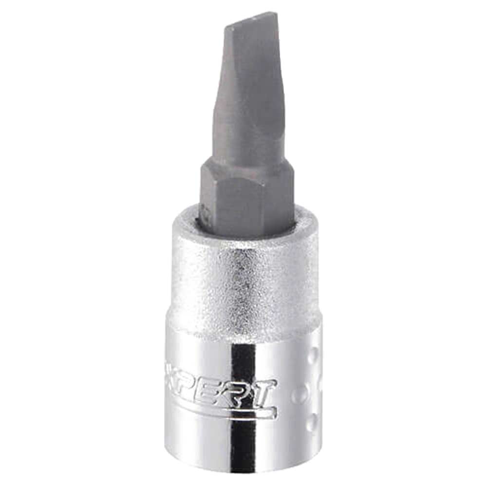 Image of Britool 1/4&quot; Square Drive 4mm Slotted Socket Bit