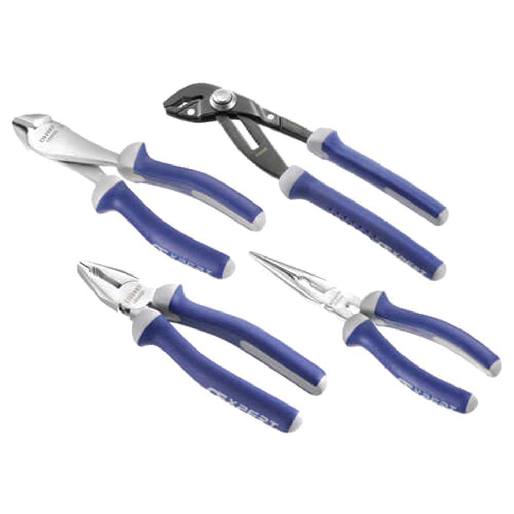 Image of Britool 4 Piece Combination, Engineers, Straight & Slip Joint Pliers Set