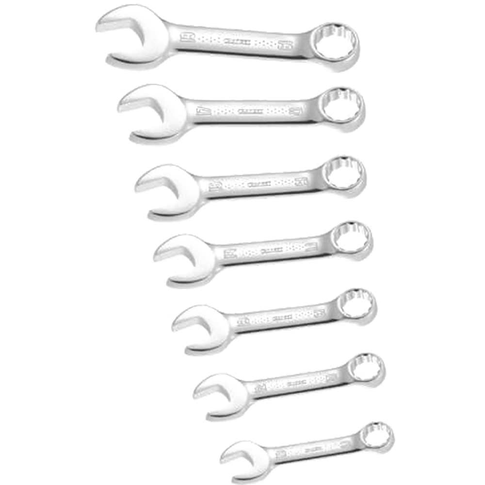 Image of Britool 7 Piece Combination Spanner Set 10 - 19mm